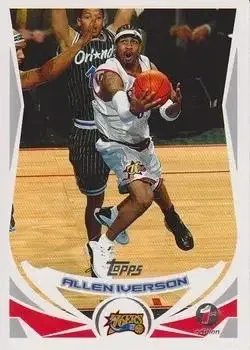 2004-05 Topps 1st Edition #1 Allen Iverson