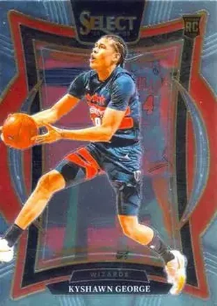 2024-25 Panini Select #85 - Kyshawn George - Washington Wizards 2024-25 Panini Select #85 - Kyshawn George - Washington Wizards