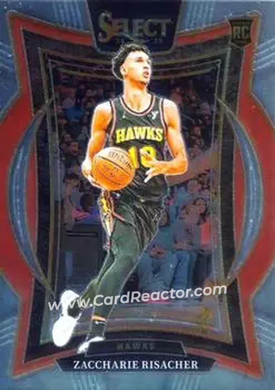 2024-25 Panini Select #86 - Zaccharie Risacher - Atlanta Hawks - Front