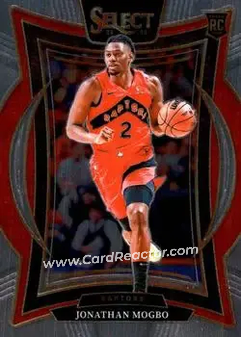 2024-25 Panini Select #87 - Jonathan Mogbo - Toronto Raptors - Front