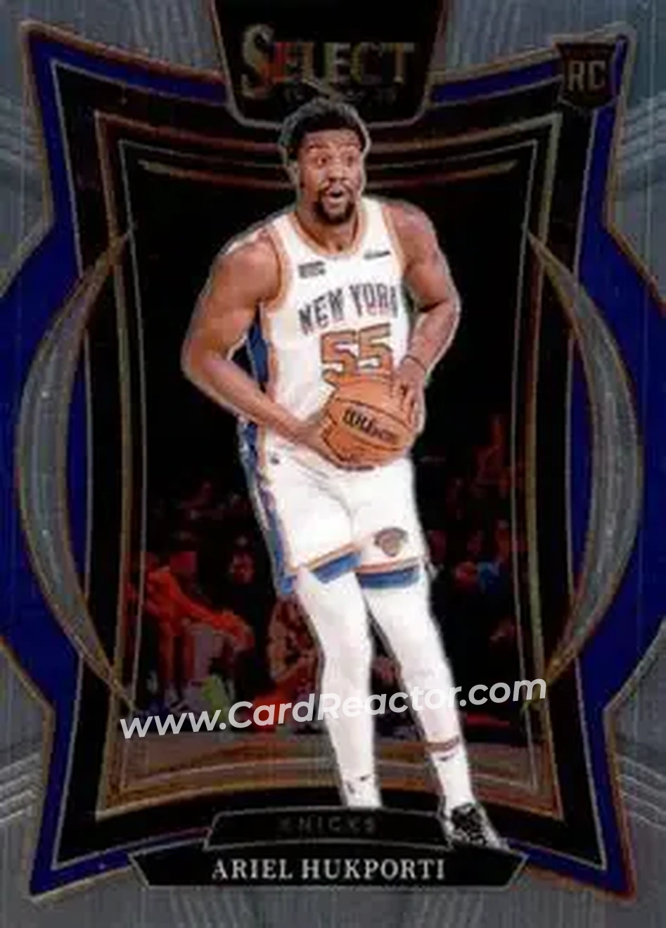 2024-25 Panini Select #93 - Ariel Hukporti - New York Knicks - Front