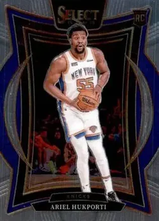 2024-25 Panini Select #93 - Ariel Hukporti - New York Knicks 2024-25 Panini Select #93 - Ariel Hukporti - New York Knicks