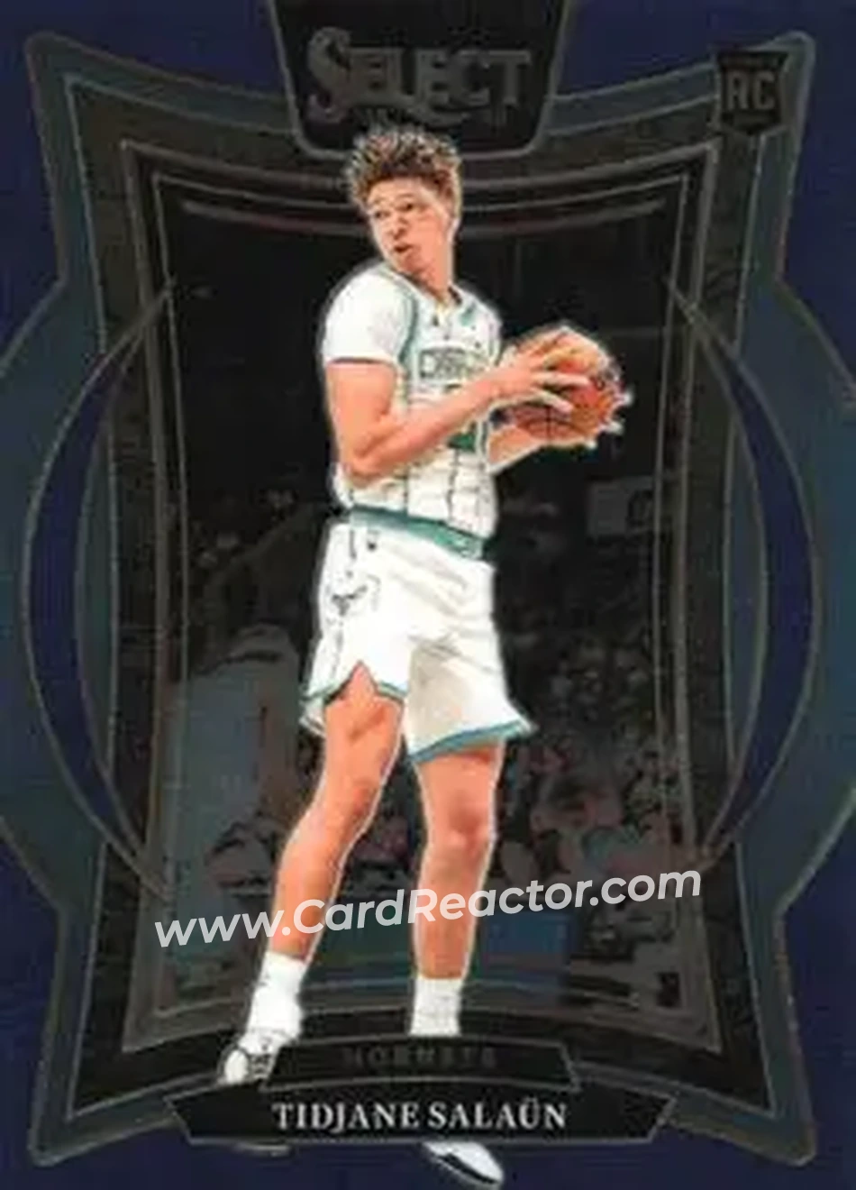 2024-25 Panini Select #95 - Tidjane Salaün - Charlotte Hornets - Front