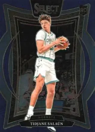 2024-25 Panini Select #95 - Tidjane Salaün - Charlotte Hornets 2024-25 Panini Select #95 - Tidjane Salaün - Charlotte Hornets