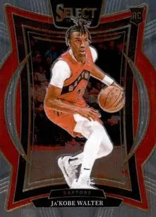 2024-25 Panini Select #96 - Ja'Kobe Walter - Toronto Raptors