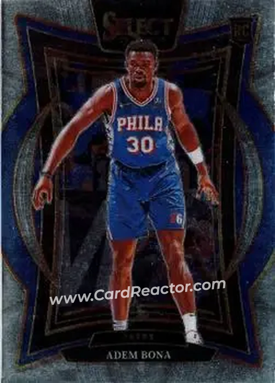 2024-25 Panini Select #97 - Adem Bona - Philadelphia 76ers - Front