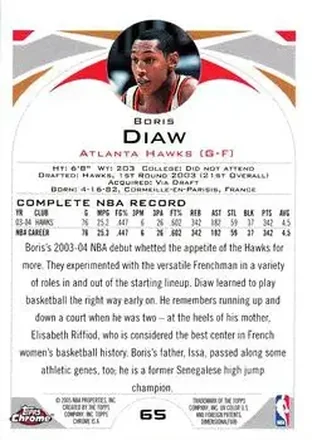 Boris Diaw back