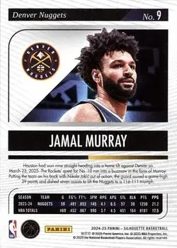 Back of Jamal Murray
