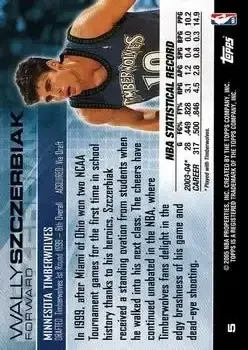 Back of Wally Szczerbiak