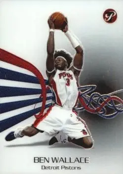 2004-05 Topps Pristine #1 Ben Wallace