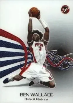 2004-05 Topps Pristine #1 Ben Wallace