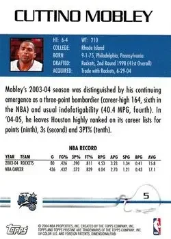 Back of Cuttino Mobley