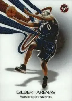 Front of Gilbert Arenas