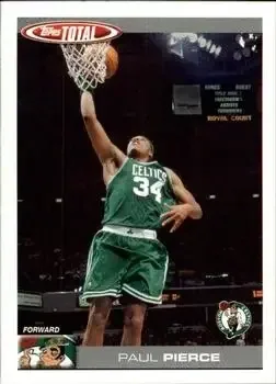 2004-05 Topps Total #2 Paul Pierce