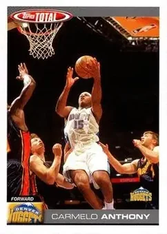 2004-05 Topps Total #6 - Carmelo Anthony - Denver Nuggets