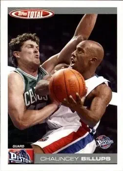 2004-05 Topps Total #7 Chauncey Billups