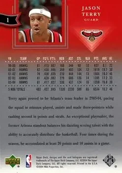 Back of Jason Terry