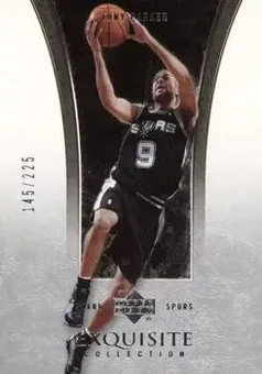 2004-05 Upper Deck Exquisite Collection #36 - Tony Parker - San Antonio Spurs
