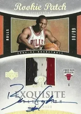 2004-05 Upper Deck Exquisite Collection #88 - Ben Gordon - Chicago Bulls