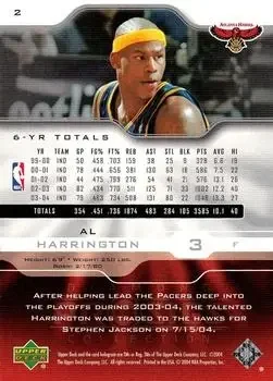 Back of Al Harrington