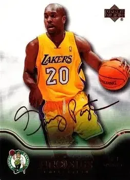 2004-05 Upper Deck Pro Sigs #6 Gary Payton