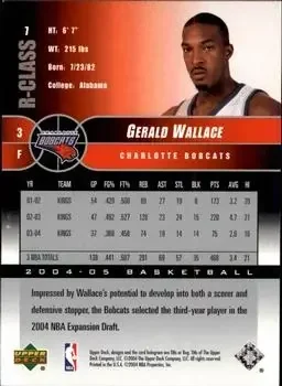 Back of Gerald Wallace