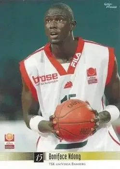 2003 City-Press BBL Playercards #2 Boniface N'Dong