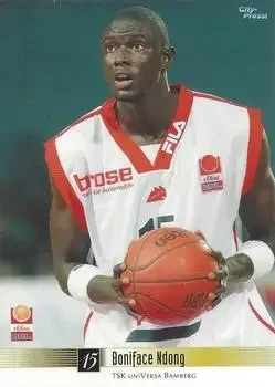 2003 City-Press BBL Playercards #2 Boniface N'Dong