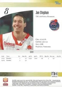 Back of Jan Stephan