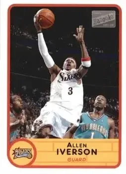 2003-04 Bazooka #3a Allen Iverson