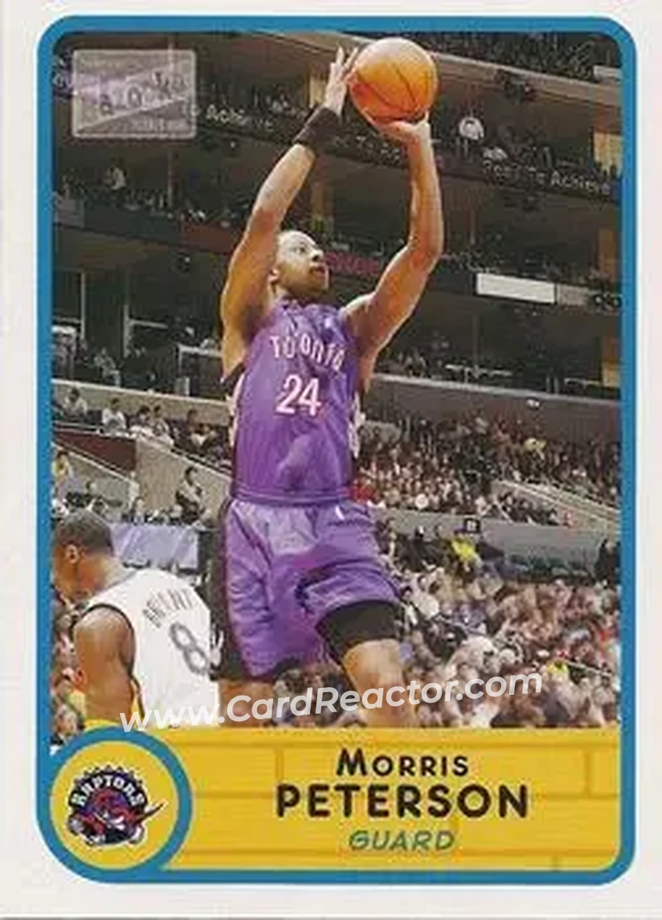 2003-04 Bazooka #6 - Morris Peterson - Toronto Raptors