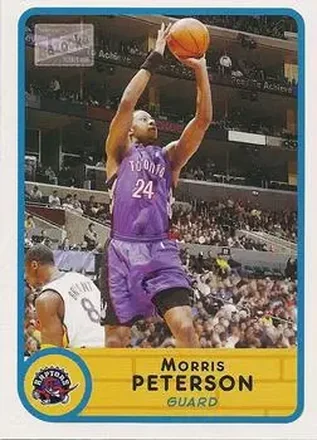 2003-04 Bazooka #6 - Morris Peterson - Toronto Raptors