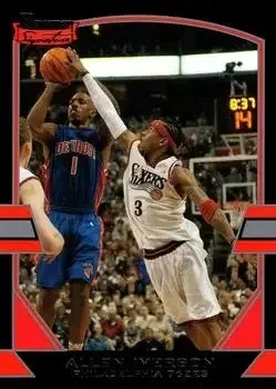 2003-04 Bowman Signature #3 Allen Iverson