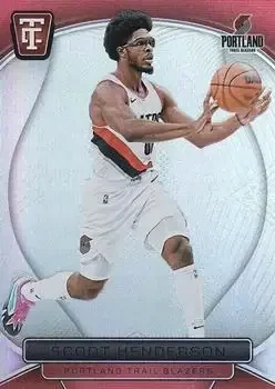 2024-25 Panini Totally Certified #5 Scoot Henderson
