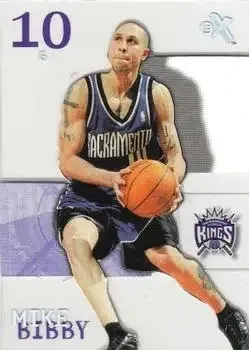 2003-04 E-X #5 Mike Bibby