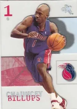 2003-04 E-X #6 Chauncey Billups