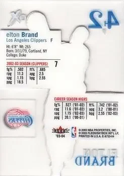 Back of Elton Brand