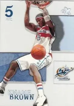 2003-04 E-X #8 Kwame Brown