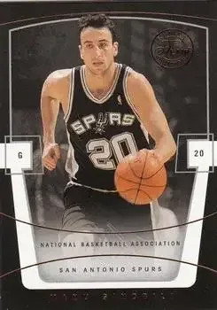 2003-04 Flair Final Edition #4 Manu Ginóbili