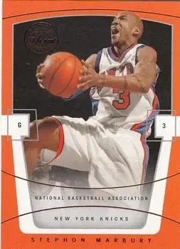 2003-04 Flair Final Edition #8 Stephon Marbury