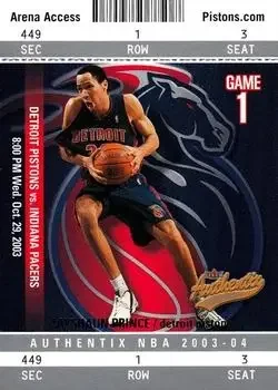 Front of Tayshaun Prince