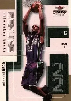 2003-04 Fleer Genuine Insider #4 Michael Redd