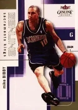 2003-04 Fleer Genuine Insider #6 Mike Bibby