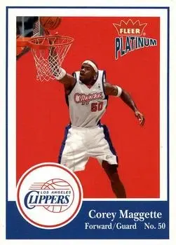 2003-04 Fleer Platinum #6 Corey Maggette