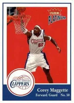 2003-04 Fleer Platinum #6 Corey Maggette