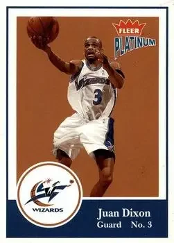2003-04 Fleer Platinum #7 Juan Dixon