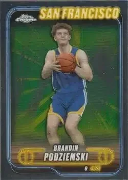 2024-25 Topps Chrome #7 Brandin Podziemski