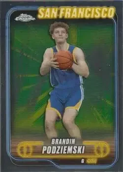 2024-25 Topps Chrome #7 Brandin Podziemski
