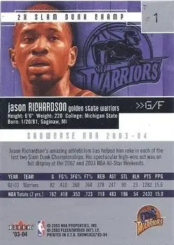Back of Jason Richardson