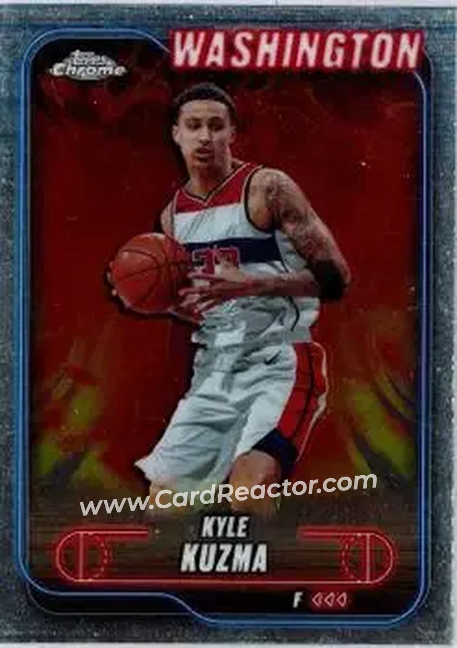 2024-25 Topps Chrome #15 - Kyle Kuzma - Washington Wizards - Front